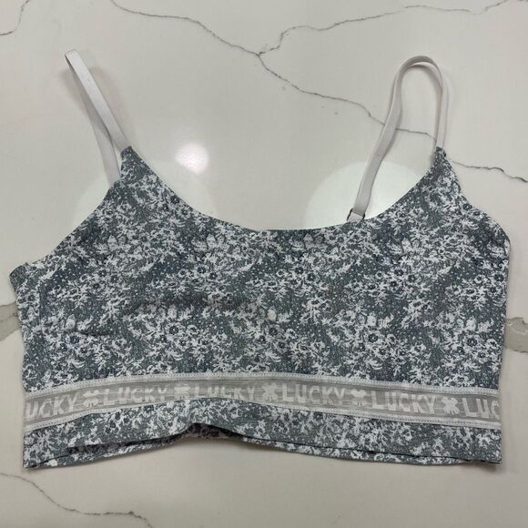 Lucky Brand Other - Lucky Brand floral sports bra sz XL